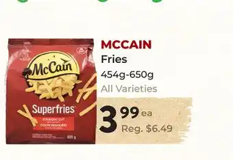 Marche Leo's MCCAIN Fries offer