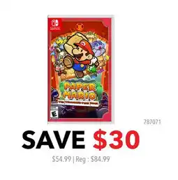 GameStop Paper Mario offer