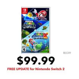 GameStop Nintendo Super Mario Galaxy + Super Mario Galaxy 2 offer