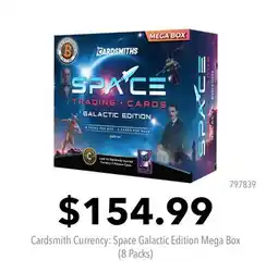 GameStop Cardsmith Currency: Space Galactic Edition Mega Box (8 Packs) offer