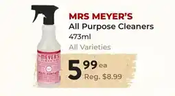 Marche Leo's MRS MEYER'S All Purpose Cleaners offer