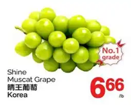 T&T Supermarket SHINE MUSCAT GRAPE offer