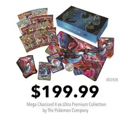 GameStop Mega Charizard X ex Ultra Premium Collection by The Pokémon Company offer