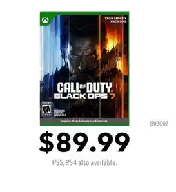 GameStop Call of Duty offer