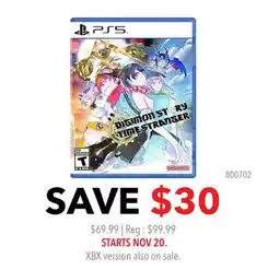 GameStop Digimon Story Time Stranger offer