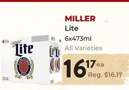 Marche Leo's MILLER Lite offer