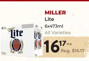 Marche Leo's MILLER Lite offer