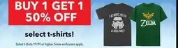 GameStop select t-shirts! offer