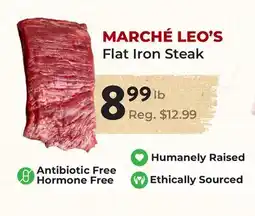 Marche Leo's MARCHÉ LEO'S Flat Iron Steak offer