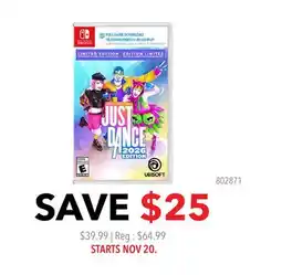 GameStop Just Dance 2026 offer