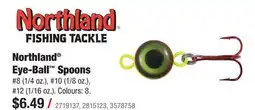 Cabela's Northland Eye-Ball Spoons offer