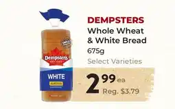 Marche Leo's DEMPSTERS Whole Wheat & White Bread offer