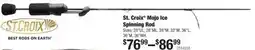 Cabela's St. Croix Mojo Ice Spinning Rod offer