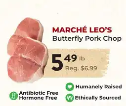 Marche Leo's MARCHÉ LEO'S Butterfly Pork Chop offer