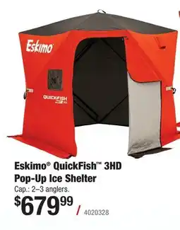 Cabela's Eskimo QuickFish 3HD Pop-Up Ice Shelter offer