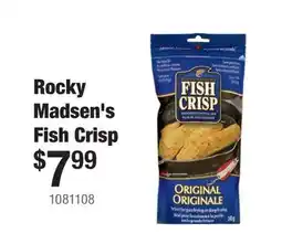 Cabela's Rocky Madsen's Fish Crisp offer
