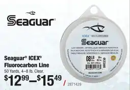 Cabela's Seaguar ICEX Fluorocarbon Line offer