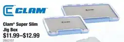 Cabela's Clam Super Slim Jig Box offer