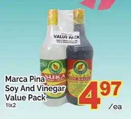 T&T Supermarket MARCA PINA SOY AND VINEGAR, 1LX2 offer