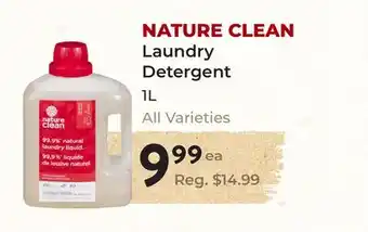 Marche Leo's NATURE CLEAN Laundry Detergent offer