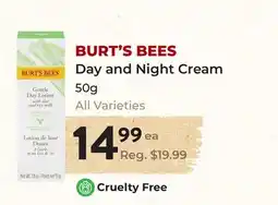 Marche Leo's BURT'S BEES Day and Night Cream offer