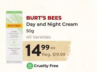 Marche Leo's BURT'S BEES Day and Night Cream offer
