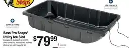 Cabela's Bass Pro Shops Utility Ice Sled offer