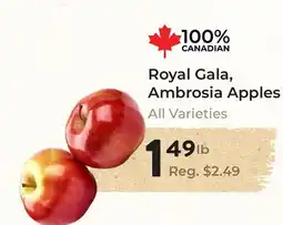 Marche Leo's Royal Gala, Ambrosia Apples offer