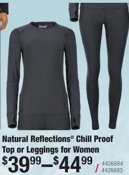 Cabela's Natural Reflections Chill Proof Top or Leggings for Women offer