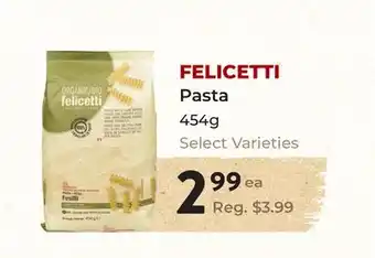Marche Leo's FELICETTI Pasta offer