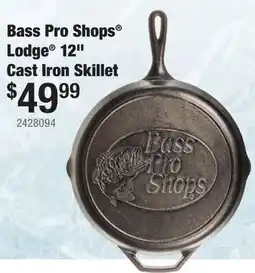 Cabela's Bass Pro Shops Lodge 12 Cast Iron Skillet offer