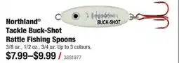Cabela's Northland Tackle Buck-Shot Rattle Fishing Spoons offer