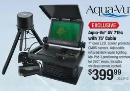 Cabela's Aqua-Vu AV 715c with 75' Cable offer