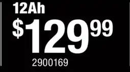 Cabela's Tracker 12V Lithium Accessory Battery offer