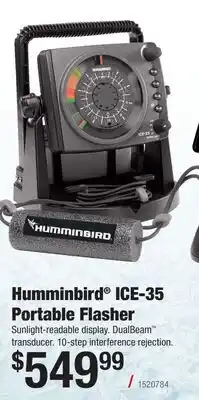 Cabela's Humminbird ICE-35 Portable Flasher offer
