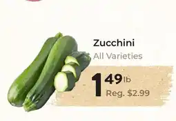 Marche Leo's Zucchini offer