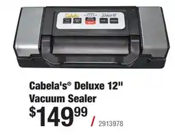Cabela's Cabela's Deluxe 12 Vacuum Sealer offer