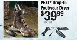 Cabela's PEET Drop-In Footwear Dryer offer