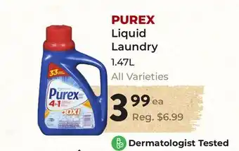 Marche Leo's PUREX Liquid Laundry offer