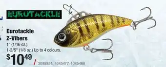 Cabela's Eurotackle Z-Vibers offer