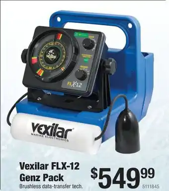 Cabela's Vexilar FLX-12 Genz Pack offer