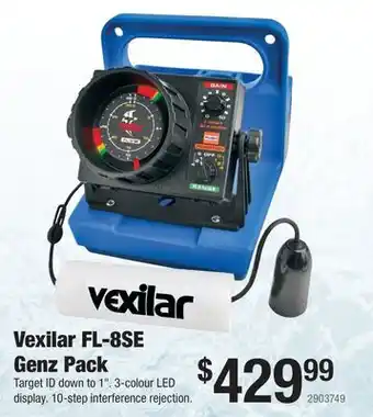 Cabela's Vexilar FL-8SE Genz Pack offer