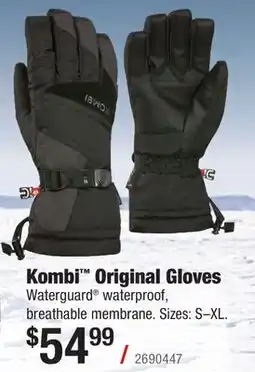 Cabela's Kombi Original Gloves offer