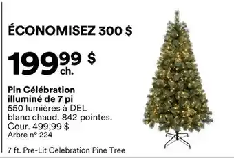 Michaels Pin Célébration illuminé de 7 pi offer