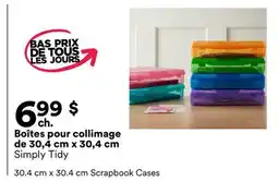 Michaels Boîtes pour collimage de 30,4 cm x 30,4 cm Simply Tidy offer