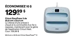 Michaels Cricut EasyPress 3 de 22,8 cm x 22,8 cm offer