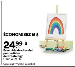 Michaels Ensemble de chevalet pour artistes de Creatology offer