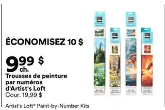 Michaels Trousses de peinture par numéros d'Artist's Loft offer