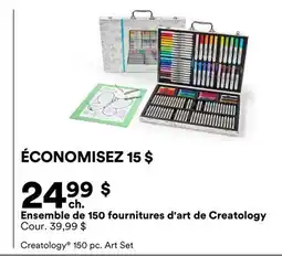 Michaels Ensemble de 150 fournitures d'art de Creatology offer