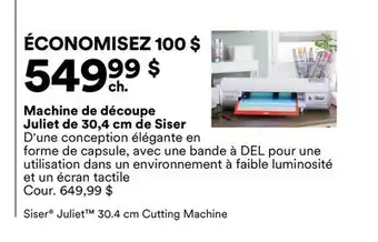 Michaels Machine de découpe Juliet de 30,4 cm de Siser offer